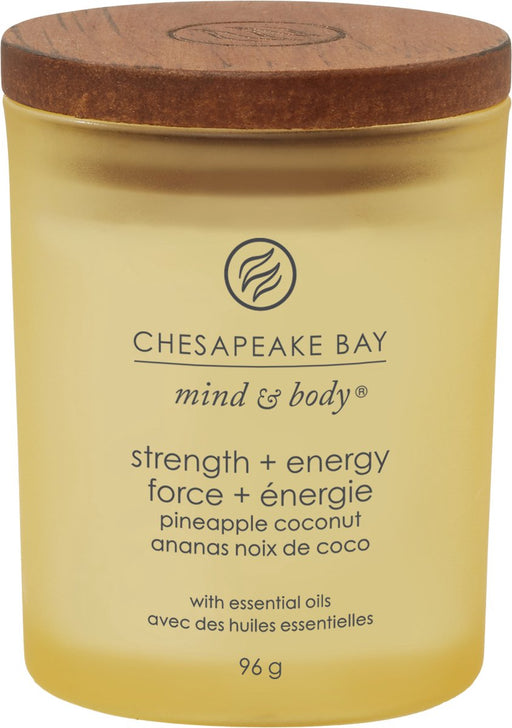 Chesapeake Bay Strength & Energy – Pineapple Coconut Small Candle