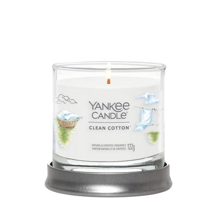 Yankee Candle Clean Cotton Signature Small Tumbler