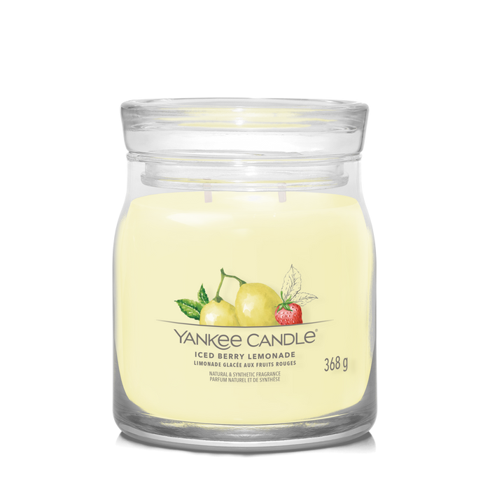 Yankee Candle Iced Berry Lemonade Signature Medium Jar