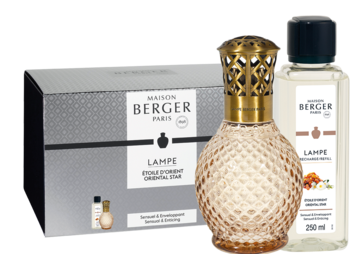 Maison Berger Paris Originelle Honey Lamp Gift Set with Oriental Star