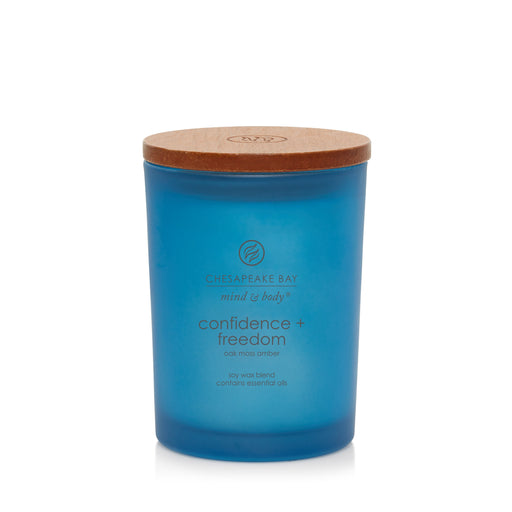 Chesapeake Bay Confidence & Freedom – Oak Moss Amber Medium Candle