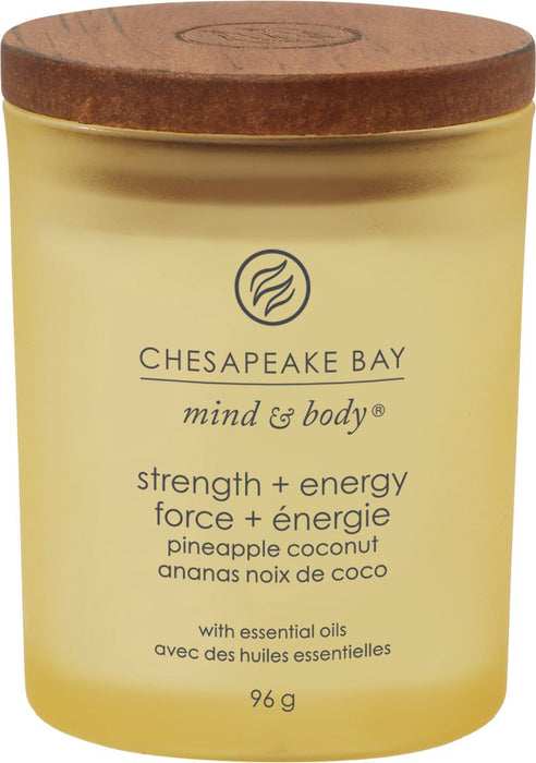 Chesapeake Bay Strength & Energy – Pineapple Coconut Small Candle