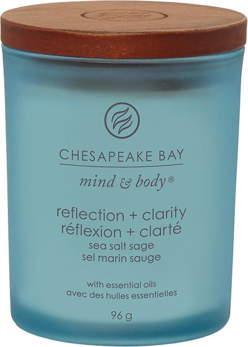 Chesapeake Bay Reflection & Clarity – Sea Salt Sage  Small Candle