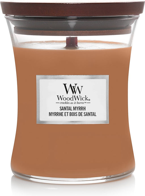 Woodwick Santal Myrrh Medium Candle