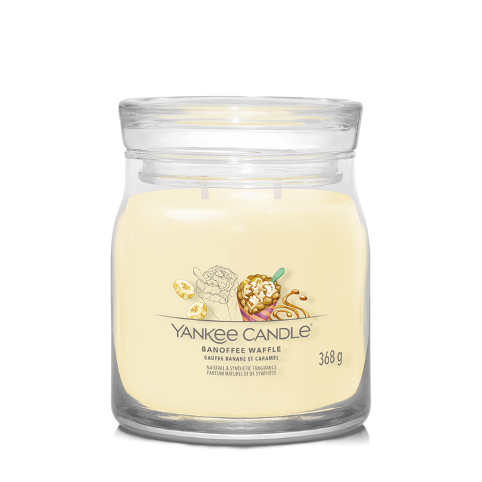 Yankee Candle Banoffee Waffle Signature Medium Jar