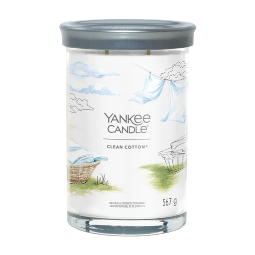 Yankee Candle Clean Cotton Signature Large Tumbler