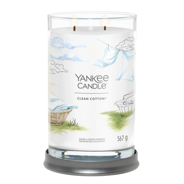 Yankee Candle Clean Cotton Signature Large Tumbler