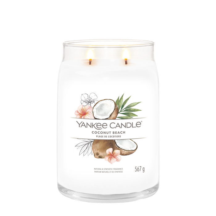 Yankee Candle  Coconut Beach Signature Large Jar