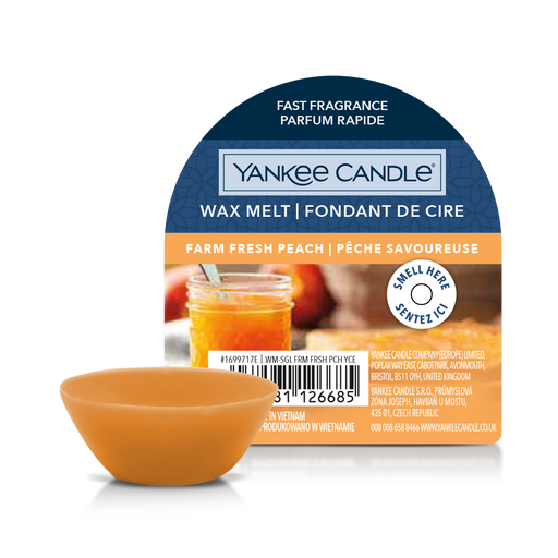 Yankee Candle Farm Fresh Peach Wax Melt