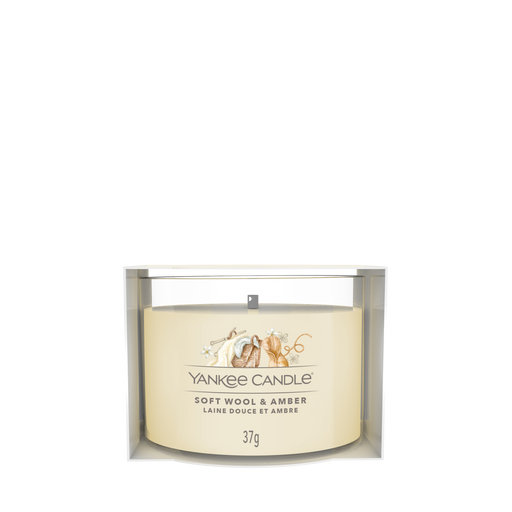Yankee Candle  Soft Wool & Amber Filled Votive