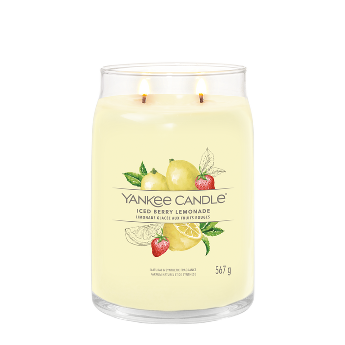 Yankee Candle Iced Berry Lemonade Signature Large Jar