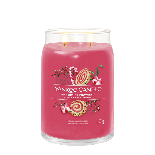 Yankee Candle Peppermint Pinwheels Signature Large Jar