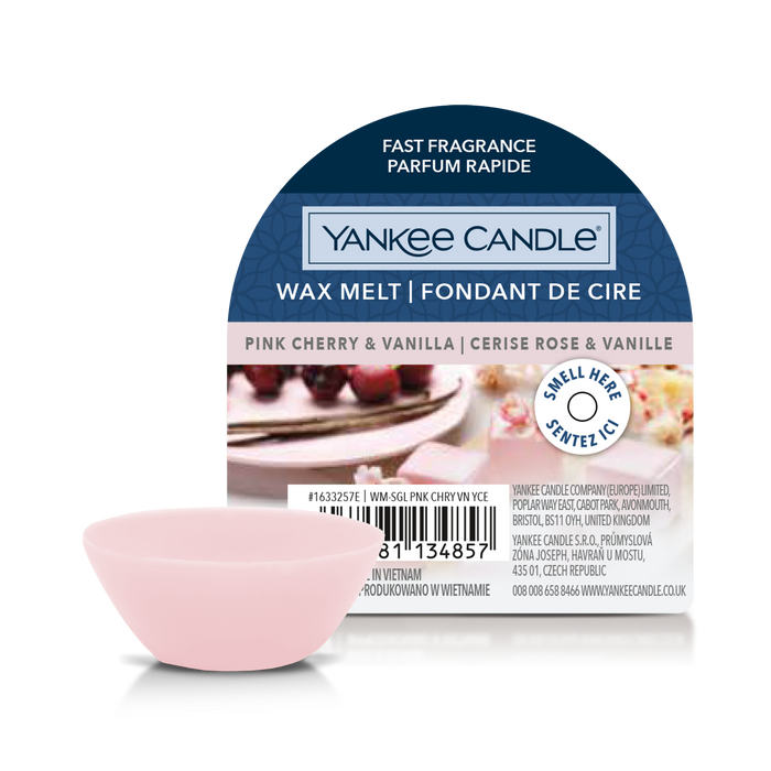 Yankee Candle Pink Cherry Vanilla Wax Melt