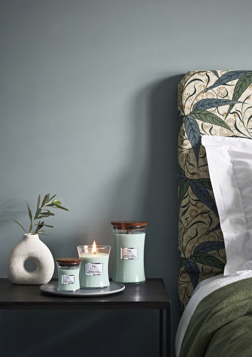 Woodwick Sagewood & Seagrass Mini Candle