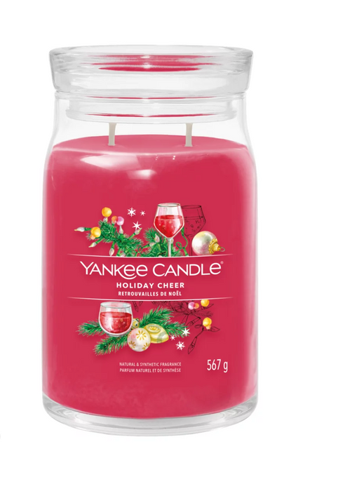 Yankee Candle Holiday Cheer Signature Large Jar