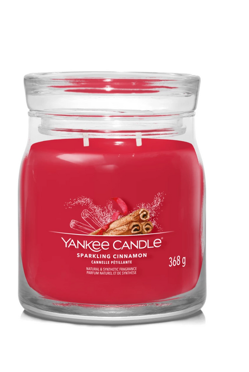 Yankee Candle Sparkling Cinnamon Signature Medium Jar