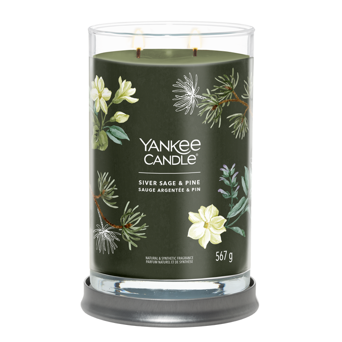 Yankee Candle Silver Sage and Pine Large Tumbler
