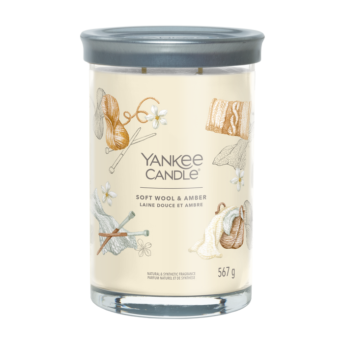 Yankee Candle Soft Wool & Amber Signature Large Tumbler