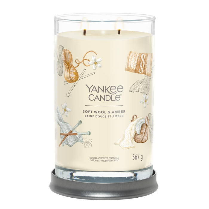 Yankee Candle Soft Wool & Amber Signature Large Tumbler