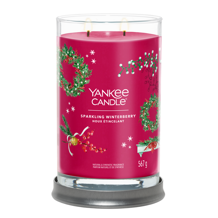 Yankee Candle Sparkling Winterberry Large Tumbler