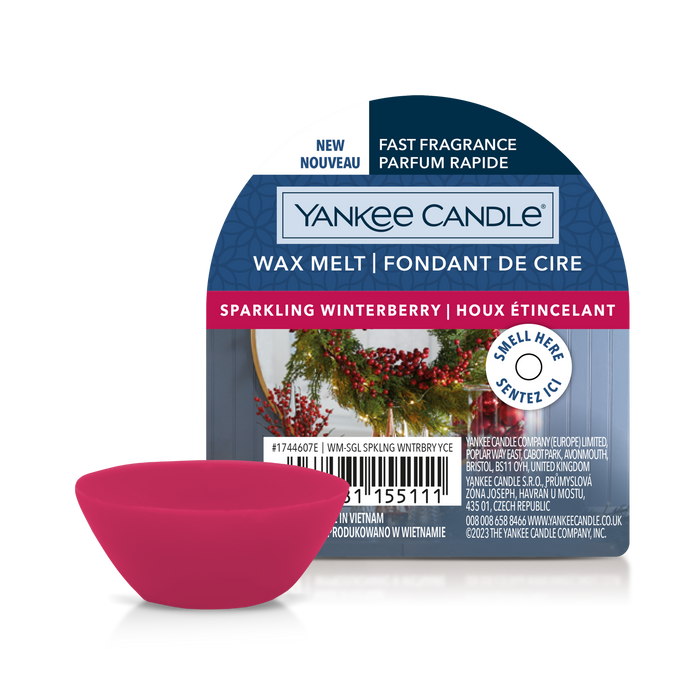 Yankee Candle Sparkling Winterberry New Wax Melt