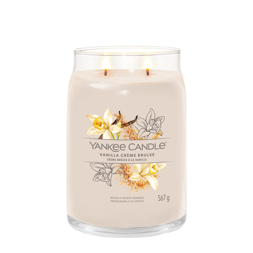 Yankee Candle Vanilla Crème Brûlée Signature Large Jar