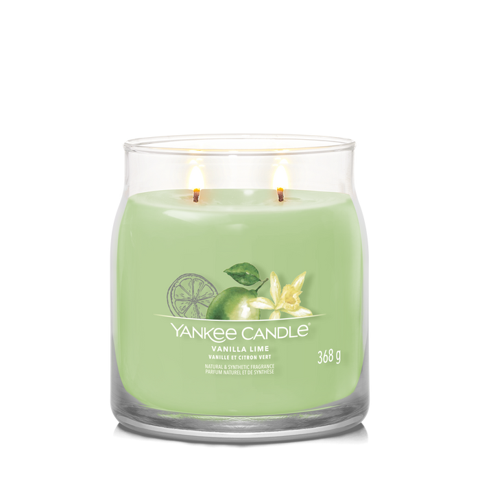 Yankee Candle Vanilla Lime Signature Medium Jar