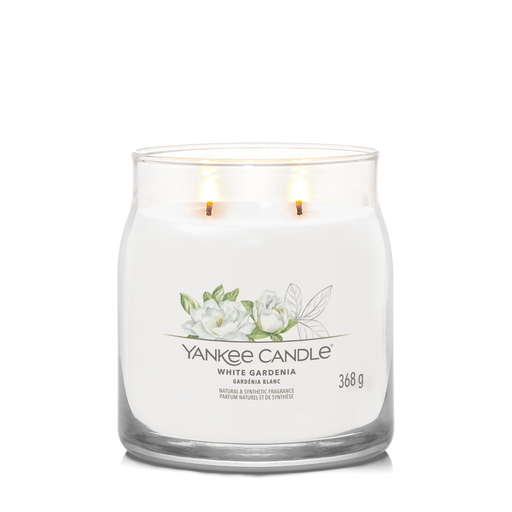 Yankee Candle White Gardenia Signature Medium Jar