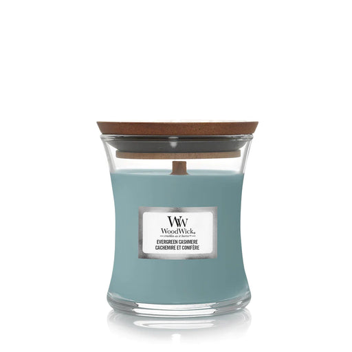 WoodWick Evergreen Cashmere Mini Candle