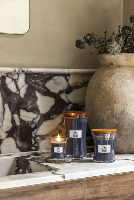 WoodWick Hinoki Dahlia Mini Candle