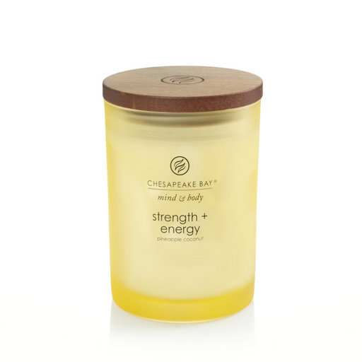 Chesapeake Bay Strength & Energy – Pineapple Coconut Medium Candle