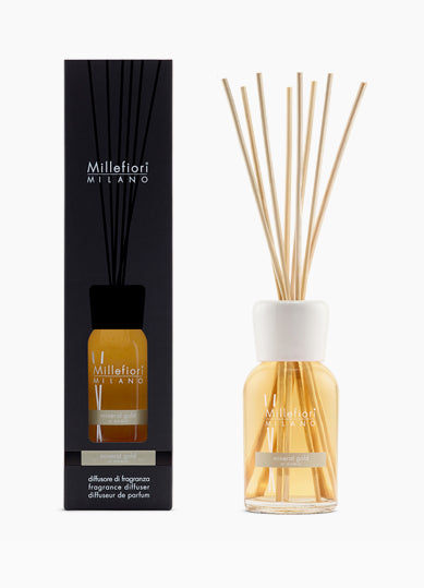 Millefiori Milano Stick Diffuser 250 ml Mineral Gold