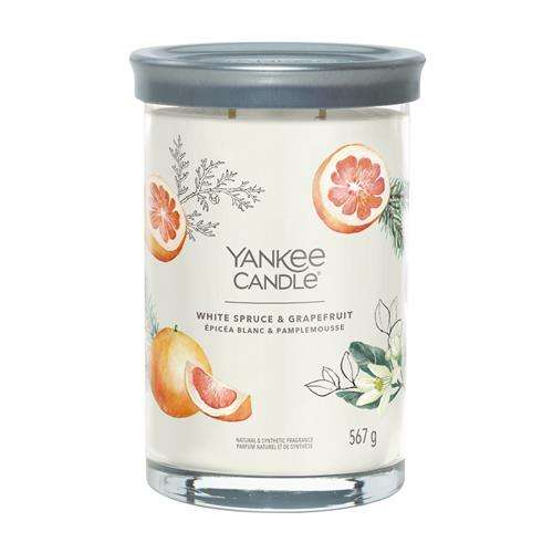Yankee Candle White Spruce & Grapefruit Signature Large Tumbler