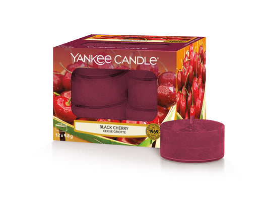 Yankee Candle Black Cherry Tea Lights