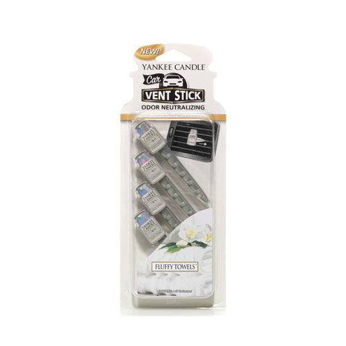 Yankee Candle Fluffy Towels Car Vent Sticks