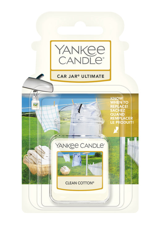 Yankee Candle Clean Cotton Car Jar Ultimate Airfreshner
