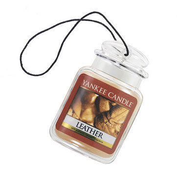 Yankee Candle Leather Car Jar Ultimate Luchtverfrisser