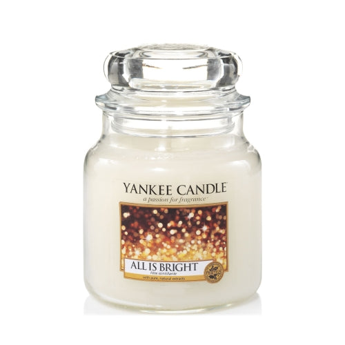 Yankee Candle All is Bright Medium Jar
