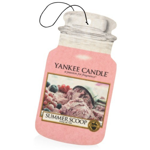 Yankee Candle Summer Scoop Car Jar Classic Luchtvervrisser