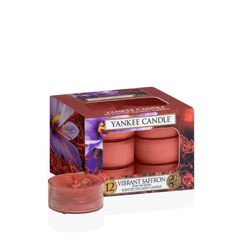 Yankee Candle Vibrant Saffron Tea Lights Geurkaarsen
