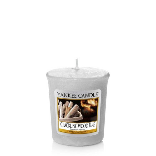 Yankee Candle Crackling Wood Fire Votive Geurkaars