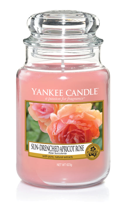 Yankee Candle Sun-Drenched Apricot Rose Large Jar