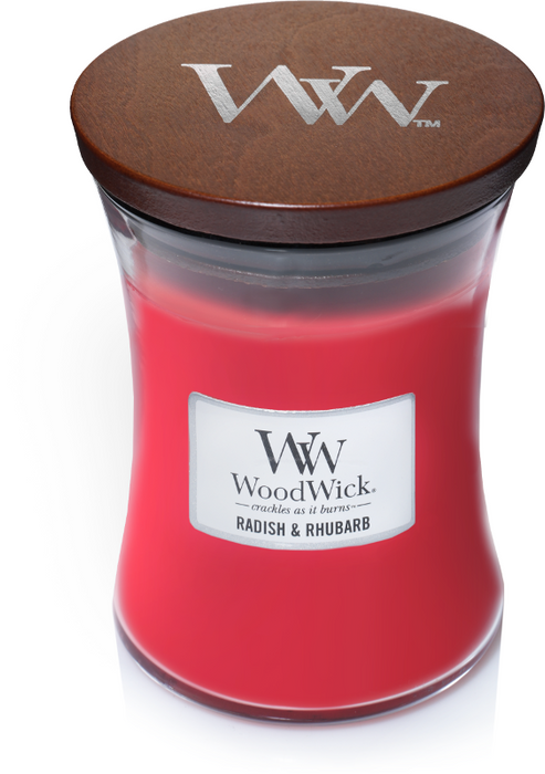 WoodWick Radish & Rhubarb Medium Candle