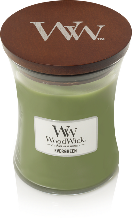 WoodWick's Evergreen Candle Smells Like a Christmas Tree