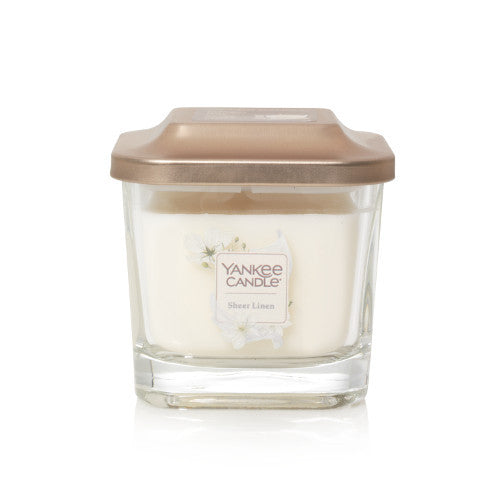 Yankee Candle Sheer Linen Small Elevation Candle