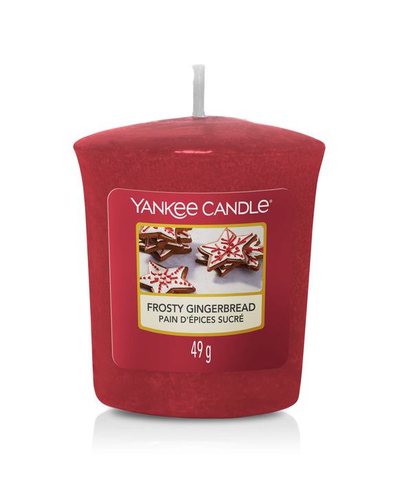 Yankee Candle Frosty Gingerbread Votive Candle