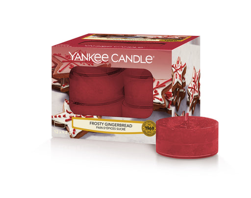 Yankee Candle Frosty Gingerbread Tea Lights