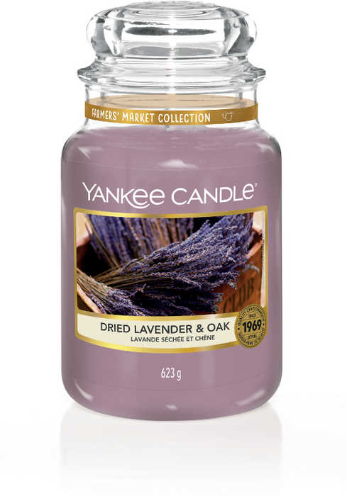 Yankee Candle Dried Lavender & Oak Large Jar