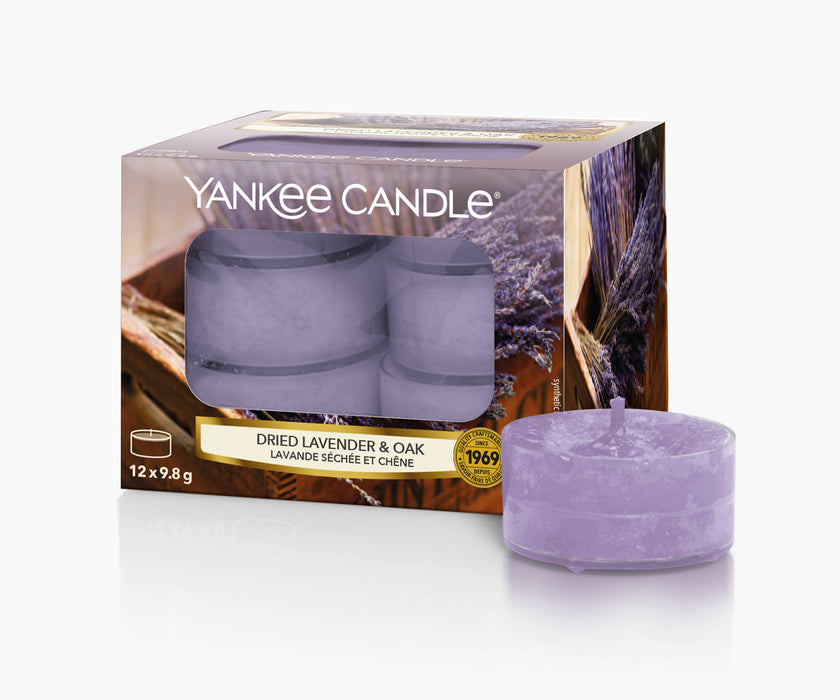 Yankee Candle Dried Lavender & Oak Tea Lights