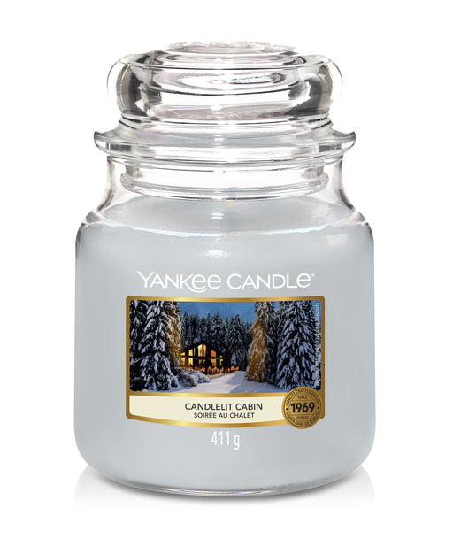 Yankee Candle Candlelit Cabin Medium Jar